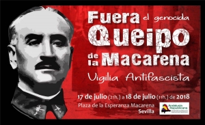 Llamamiento a participar en los actos de homenaje a las víctimas del golpe fascista del 18 de julio en la provincia de Sevilla