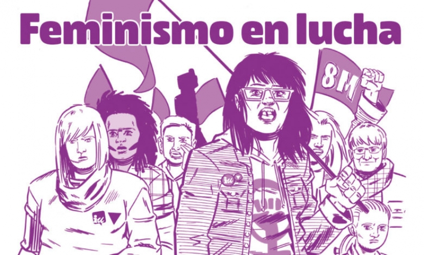 Feminismo en lucha – Manifiesto del Área de la Mujer de IU por el 8M de 2020
