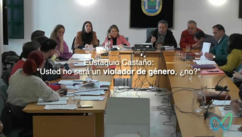 Sanlúcar la Mayor: el alcalde, Eustaquio Castaño, llama en el pleno &quot;violador de género&quot; al portavoz de Adelante, Vicente Terenti
