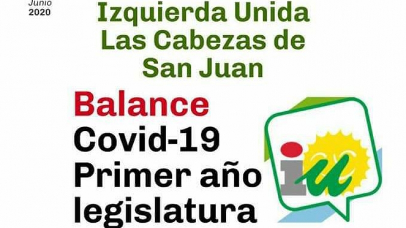 IU Las Cabezas hace balance del estado de alarma y del primer año de mandato municipal