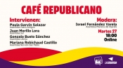 Apúntate al 'Café Republicano': Martes 27 de abril, a las 6 de la tarde (on line)