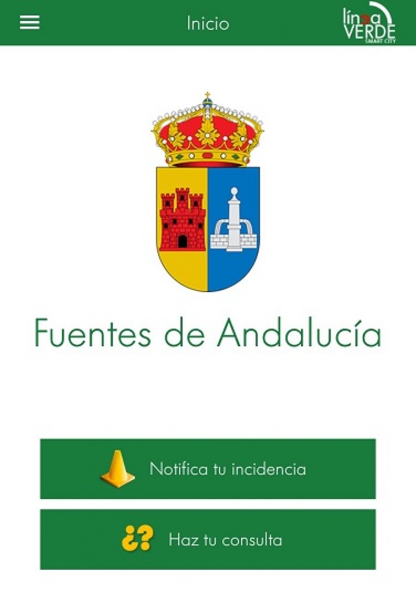 Fuentes de Andalucía presenta la APP &quot;Línea Verde&quot;