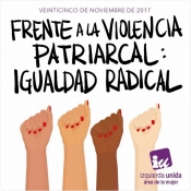 25N: Frente a la violencia patriarcal, igualdad radical