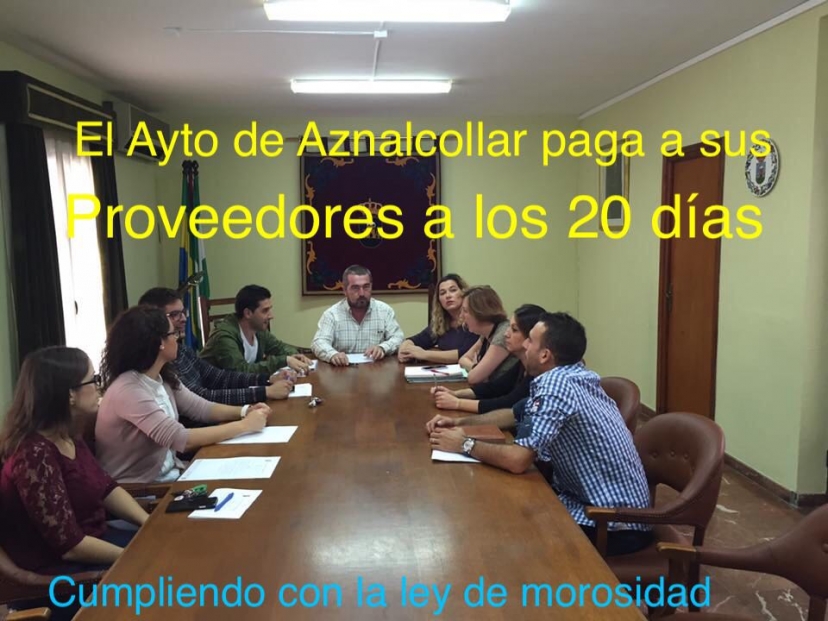 Aznalcóllar: El ayuntamiento paga a sus proveedores/as en 20 días
