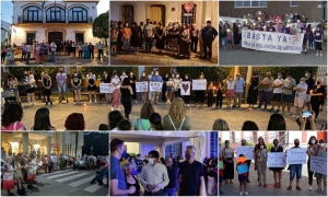 Concentraciones #NiUnaMenos contra los asesinatos machistas a las puertas de los ayuntamientos   