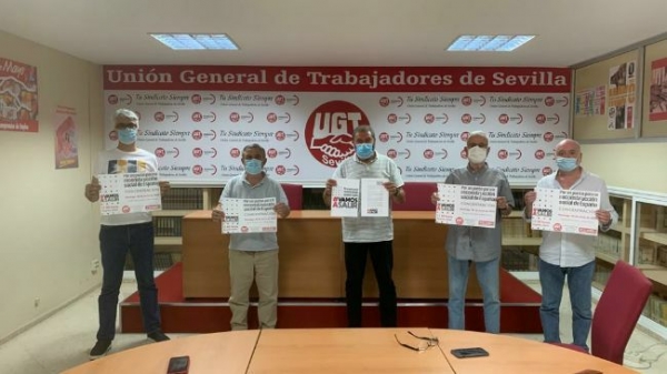 IU Sevilla participará en la movilización del 28J 'por un pacto para la reconstrucción de nuestro país'