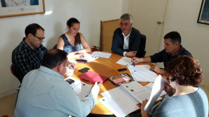 Reunión en Diputación de Sevilla