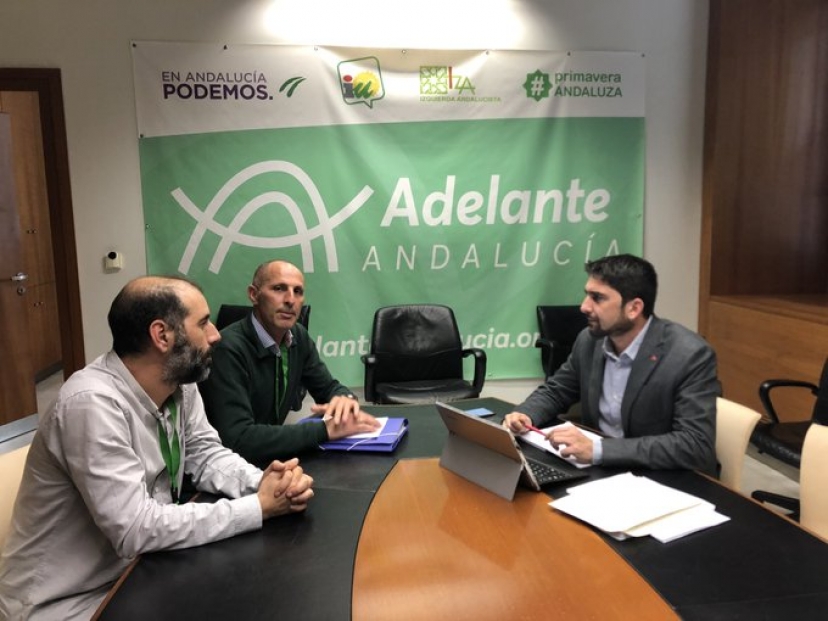 Resumen semanal de la actividad de Ismael Sánchez, parlamentario de Adelante Andalucía (24 al 28 de febrero de 2020)
